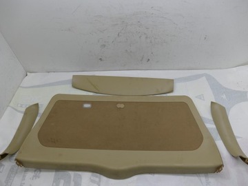 Mercedes ml w164 оббивка кришки багажника коричнева фото №1