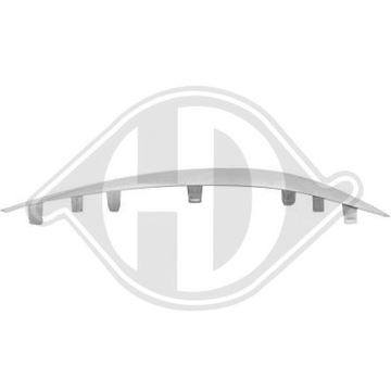 Планка декоративна / захисна do mercedes c-kl. sedan. фото №1