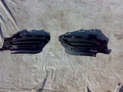 Chrysler 200 15 - 17 заглушка галоген захист бампер переднє права ліва фото №1