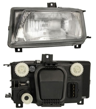 Фара лампа левый seat ibiza cordoba 93- фото №1