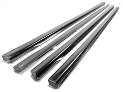 Ssangyong actyon 09r ущільнювач скла двері планка праві зад фото №1