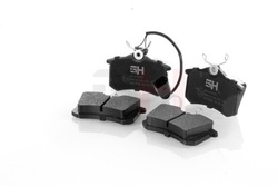 Auto-gh гальмівні колодки ham зад фото №1