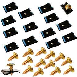 15x пластина кліпса монтажна гвинт m5 універсальний фото №1