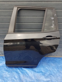 Дверь левый зад bmw x3 f25 475 чёрный sapphire фото №1