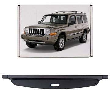 Jeep grand cherokee wk 2005-2010 ролета багажника чёрная фото №1