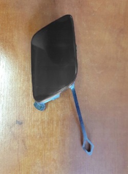 Заглушка фаркоп перед audi a3 8v дорестайлінг 06.12-07.16 13c107-9 lz9y фото №1