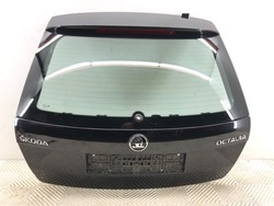 Крышка зад skoda octavia iii универсал чёрный задняя, багажника фото №1