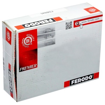 Тормозные колодки ham. перед citroen c4 i ii peugeot 3008 5008 2006- фото №1