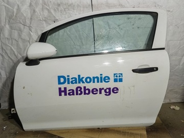 Двері лівий перед opel corsa d 3d фото №1