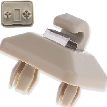 Тримач гачок кріплення do захисні накладки сонцезахисний козирок audi seat кліпса фото №1