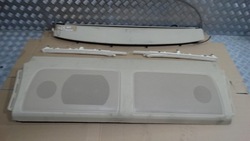 Полиця задня бежева + динамік audi a6 c7 4g5 1 фото №1