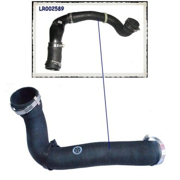 Шланг интеркулер land rover freelander ii фото №1