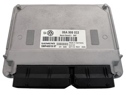 Ecu audi vw skoda seat 1.6 06a906033 5wp40019 07 фото №1
