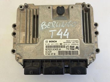 Peugeot citroen 0281013872 ecu компьютер оригинал фото №1