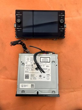 Дисплей навігація зчитувач дисплей комплект vw passat b8 polo 2g фото №1