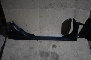 Планка накладка порогова передня ліва porsche taycan turbo 1 фото №1