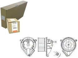 Вентилятор воздуходувка behr hella 05133435aa 8352285 фото №1