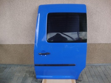 Vw caddy 2k0 левая зад дверь 2004-2015 год фото №1