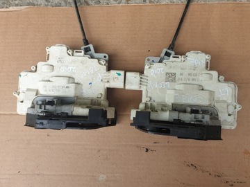 Замок дверь leon altea 2008- 1p0839015 левый зад фото №1