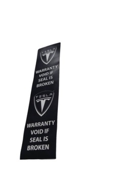 Tesla наклейка gwarancyjna фото №1