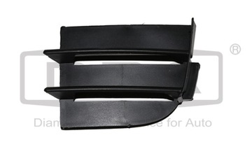 Решітка рамка бампера перед ліва 3t0853665 skoda superb ii фото №1