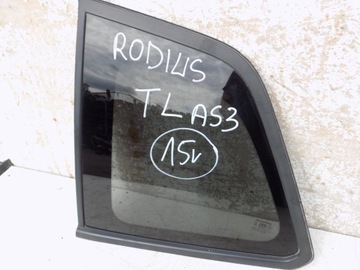 Скло лівий зад ssangyong rodius as3 15r фото №1