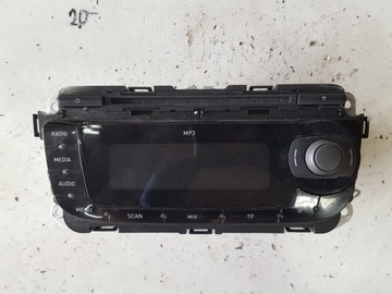Seat ibiza 4 iv 6j 08-12r радио cd mp3 6j0035153b фото №1