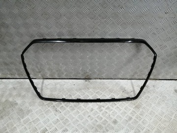 Ww audi a6 c7 4g0 fl рестайлінг рамка решітка чорна решітка радіатора 4g0807715c фото №1