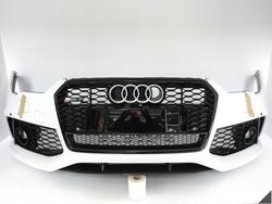 Audi rs7 4g8 c7 рестайлінг performance 15-18 бампер решітка спойлер карбон ls9r фото №1