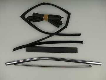 Nissan qashqai j11 рестайлинг планка прокладка набор дверь левый зад 21r фото №1