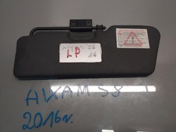 Солнцезащитный козырёк защита левая aixam s8 16r фото №1