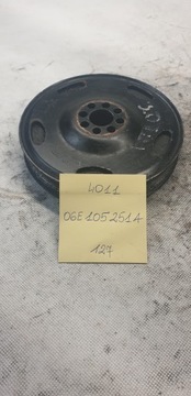 Audi оригінальний номер 06e105251a колесо пасове вала колінчастого фото №1