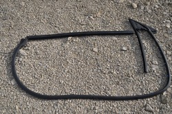 Audi a4 b6 b7 cabrio прокладка двері фото №1