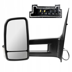 Зеркало левая длинные механическая коробка передач mercedes sprinter 906 volkswagen crafter 2006- фото №1