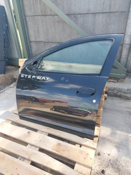 Дверь левый перед передние dacia ii stepway sandero 2017r фото №1