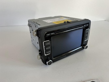 Радио vw seat skoda 3c8035190c фото №1