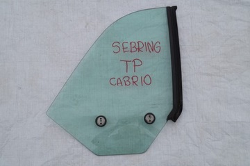 Скло зад задня права chrysler sebring ii 2 cabrio фото №1