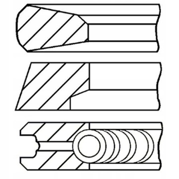 Кольца поршневые rvi kerax, magnum фото №1