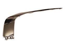 Mitsubishi outlander iv хром планка бампера верхня ліва хром фото №1