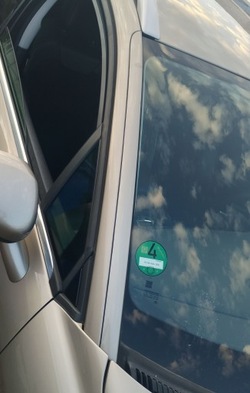 Планка скла лобовий права citroen c5 iii x7 08-17 kchc 9659145880 фото №1