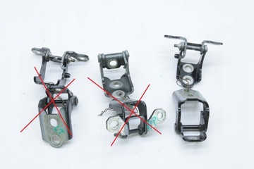 Renault megane iv петлі двері праві зад верх+ dół фото №1