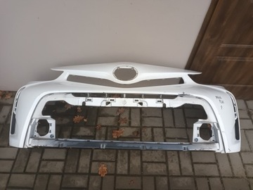 Бампер переднее toyota prius + plus рестайлинг перед 2015 - фото №1