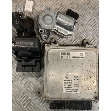 Набор стартовый блок управления a6519000700 mercedes sprinter w906 фото №1
