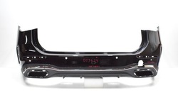 Mercedes c класс w206 amg бампер зад задний org универсал + хромированные элементы фото №1