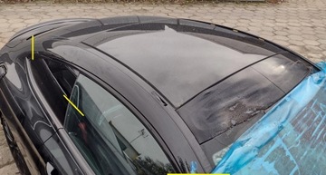 Mercedes c-klasa купе w205 крыша люк фото №1