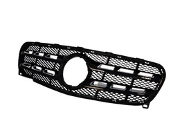 Mercedes gla 156 x156 решітка радіатора решітка бампера рестайлінг фото №1