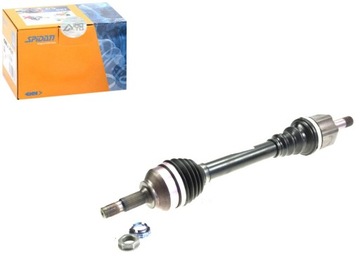 Піввісь привідна перед citroen c5 iii 2.0d 02.08- spidan фото №1
