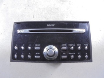 Ford focus mk2 радіо cd sony 3m5t-18c815-hh c214-cd6 cdx-fc214 фото №1
