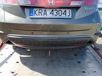 Наконечник вихлоп ліва бампера зад honda civic viii 8 ufo фото №1