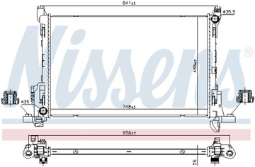 Радиаторов двигателя opel фото №1
